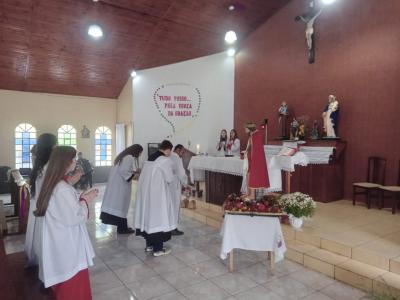 Grande participação na 80ª Festa do Senhor Bom Jesus – Comunidade Divisor – Nova Laranjeiras